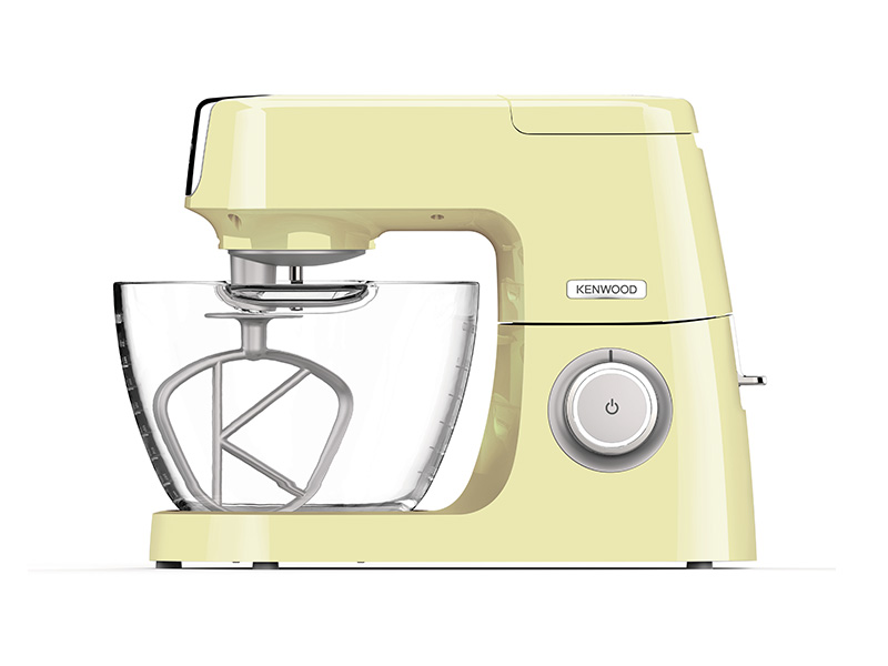 Kenwood Kvc5000y 4.6 Litres Chef Sense Stand Mixer Kitchen Machine In Yellow 